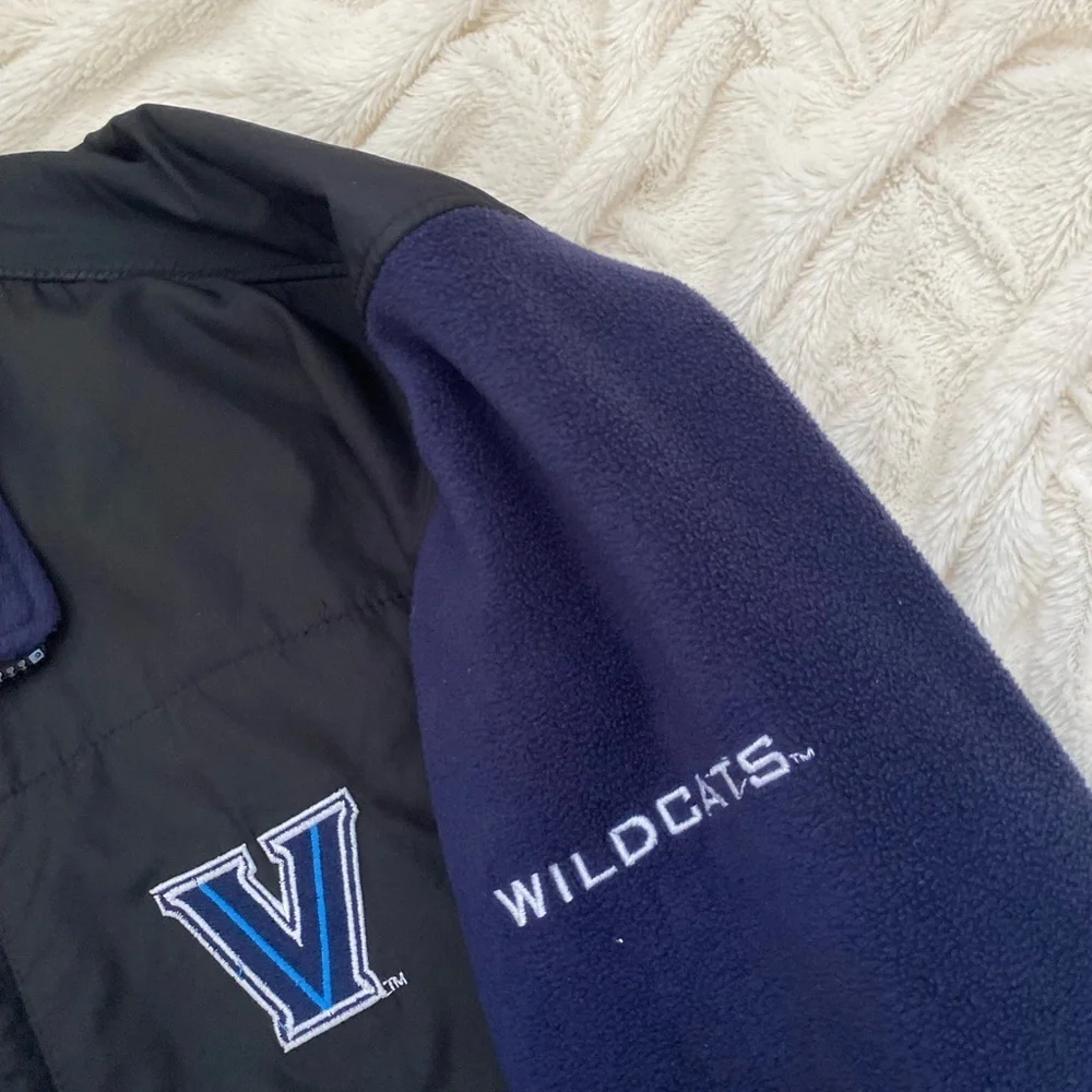 Vintage Villanova University fleece vintage‎ Proplayer zip-up jacket